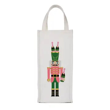 champagne nutcracker wine bag