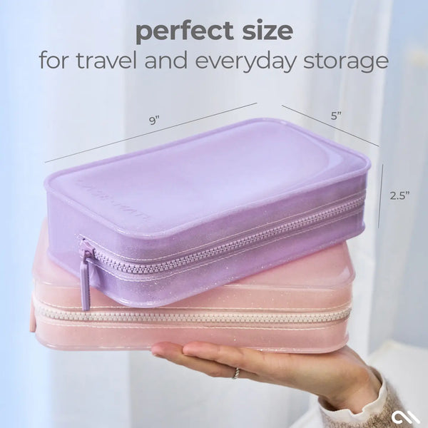 Case-Mate jelly makeup bag / starlight twinkle