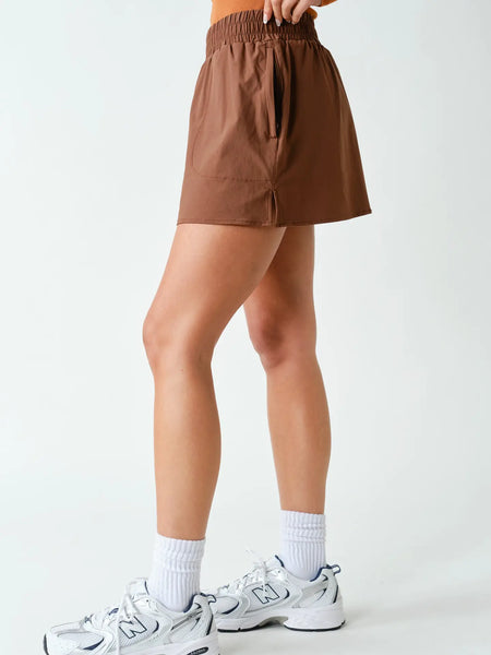 Sculpt A-Line Skort / Cocoa