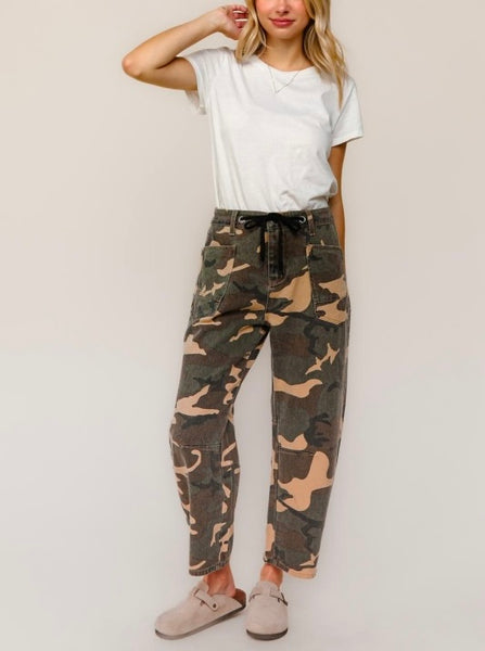 Scout baggy pant / camo