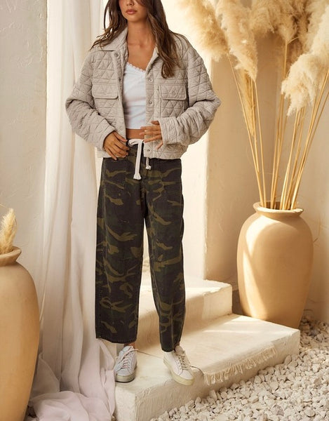 camo drawstring pant (RESTOCK!!)