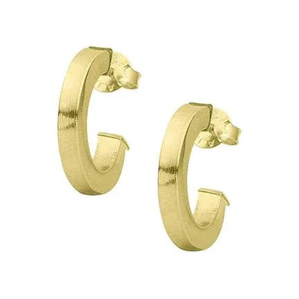 SHEILA FAJL Bianca Hoop Earrings // gold