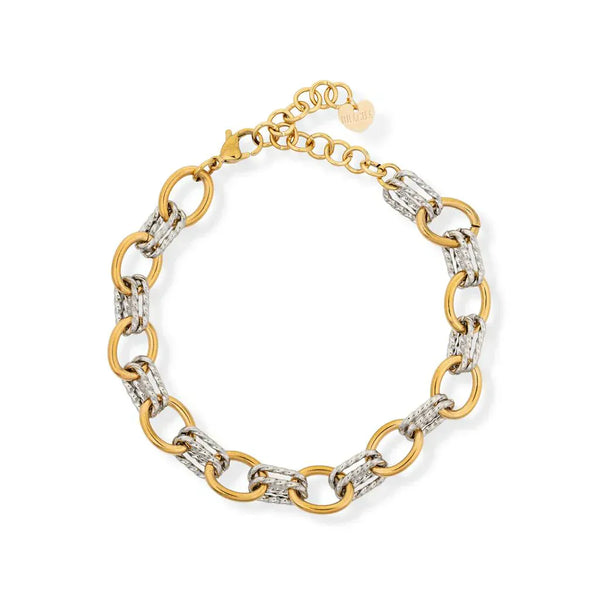 BRACHA Mini Roxy Bracelet / Silver & Gold Mix
