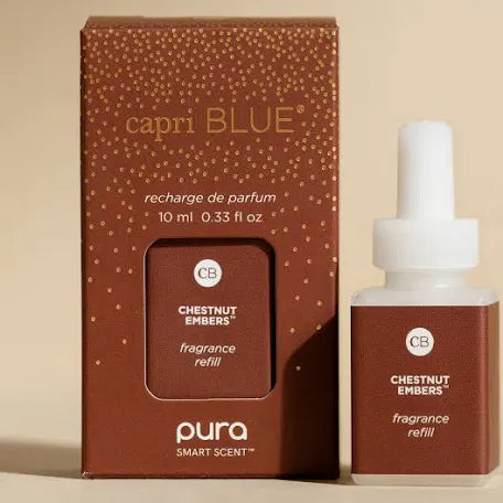 Capri Blue Pura refills // holiday scents