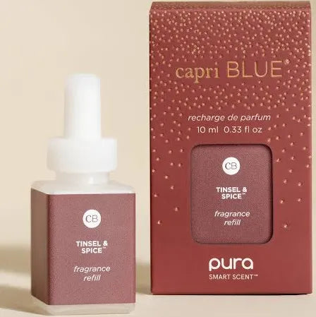 Capri Blue Pura refills // holiday scents