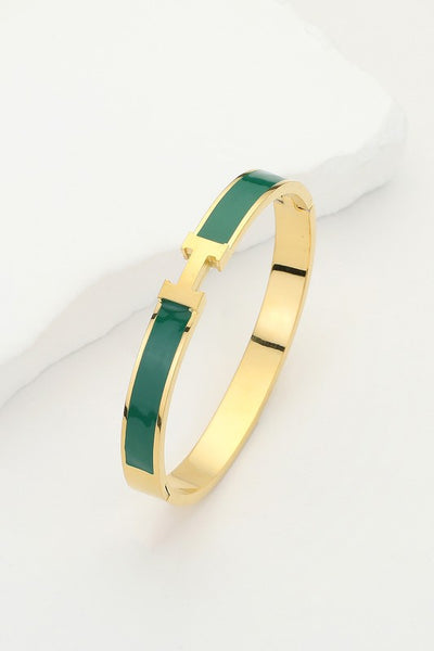 monogram H bracelet / multi colors available