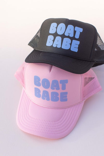 boat babe trucker hat // multi colors available