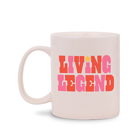 ban.do hot stuff ceramic mug - living legend