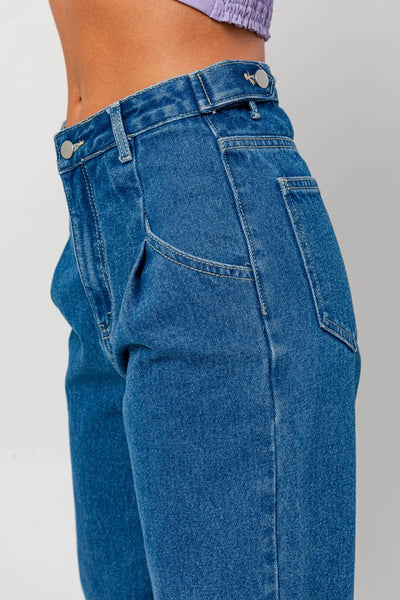 high waist trouser jean