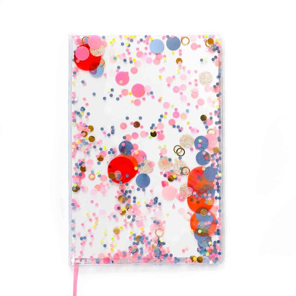 packed party big dreams confetti notebook